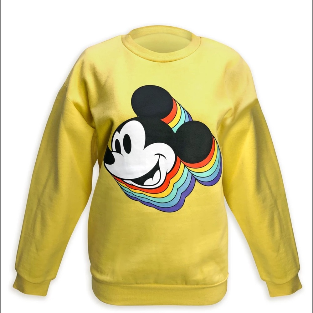 Mickey Mouse Retro Rainbow Sweatshirt
